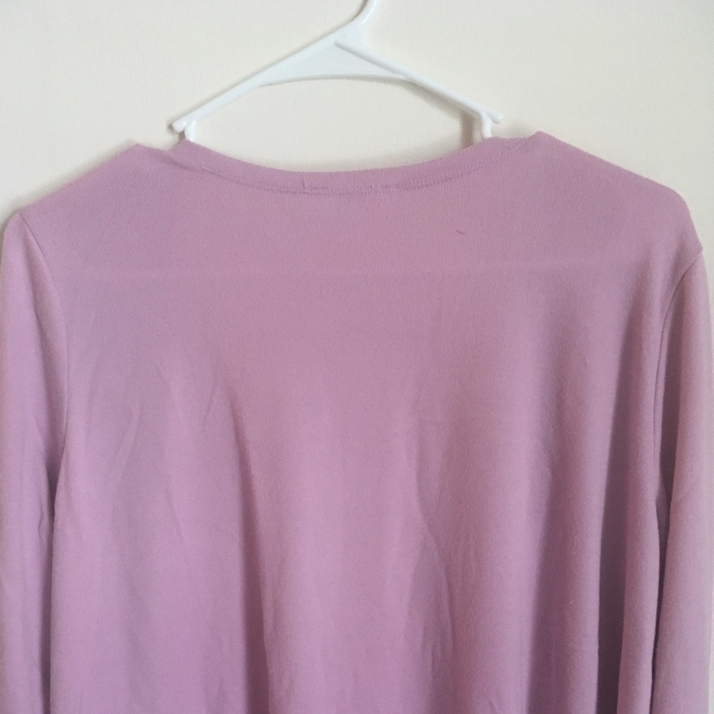 Lularoe Caroline Cardigan Solid Pink Sweater NWT